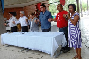 Música e alegria no Natal do campus