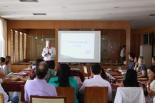 Prof. Francisco Rosário proferiu palestra sobre experiência em Israel