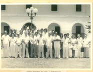 Corpo docente do CCBi em 1975