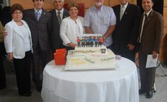 Parte da equipe da atual gestão