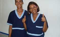 Alegria do sonho realizado