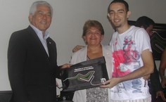 Alysson Nogueira foi o primeiro colocado no curso de Física e do Eixo Educação