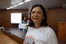 Prof. Leonéa Santiago, coordenadora da Unati