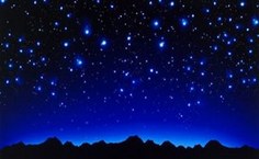 Estrelas ficam mais visíveis durante o apagão