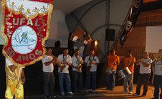 Bloco "Ufal 50 anos" e frevo animaram o público