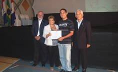 Lucas Gouveia, primeiro lugar em Ciências Exatas