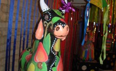 A exposição "Brincando de boi" pode ser visitada até o dia 31 de março