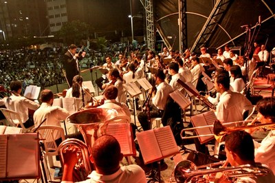 Apresentação da Orquestra de Câmara, criada em 1981