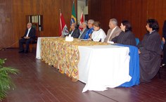 A solenidade foi presidida pela reitora Ana Dayse