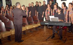 Momento artístico-cultural com o Corufal