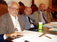 Dirceu Lindoso quando tomou posse no IHGAL em 2009. Foto: Fabiana Sarmento