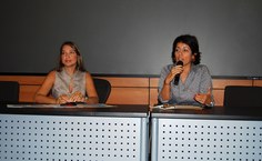 Grace Tavares, da Capes, e Anamelea de Campos, coordenadora da Cied