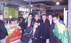 Bernard Texeire posta fotos do intercâmbio na Espanha no site do telejornal da Globo