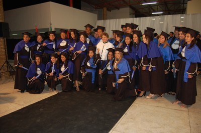 Primeira colação de grau do Campus Arapiraca, realizada em 2010