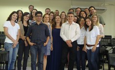 Primeira turma do Mestrado em Psicologia entusiasmada com o início das aulas