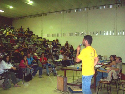 Apresentação do Coletivo Jovem da Ufal em Brasília, em 2010