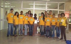 Integrantes do Coletivo Jovem em 1999