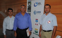 Patrick Almeida, Pet Engenharia, Geoberto Espírito Santo, Algás, e Valmir Pedrosa, diretor do Ctec