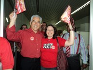 Prof. Eurico Lôbo e Rachel Rocha formam a chapa 3 - "Conhecimento que Transforma"