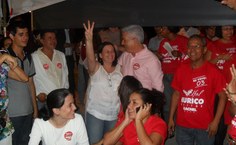 A chapa vitoriosa comemorou o resultado