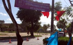 Três cores enfeitam o campus Maceió