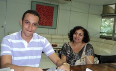 Hugo é o primeiro formando do curso de Enfermagem  do Campus Arapiraca