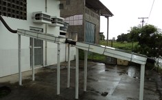 Secador movido a energia solar no Laboratório de Simulação e Controle