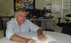 Clênio Oliveira apresenta a primeira edição do livro Atmosfera e Sociedade