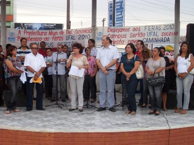 Primeira calourada do Campus Sertão, no início de 2010