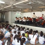 Projeto Concerto Didático recebe alunos de 6 a 11 anos