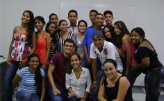 Alunos do primeiro grupo atendido pelo Projeto