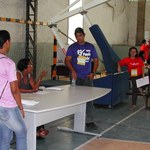 Urnas do interior chegam ao prédio da Reitoria