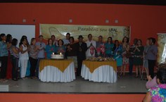 Momento dos parabéns