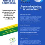 Capes lança novo programa de doutorado sanduíche no exterior e duplica número de bolsas
