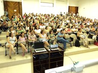 Aula inaugural do novo Doutorado em Educação em março deste ano