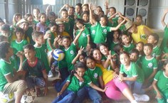 Foram promovidos jogos e brincadeiras na Comunidade de Rumo Certo-AM