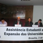 Andifes realiza seminário de Assistência Estudantil e Política de Expansão