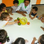 Creche-escola utiliza estratégias de educação nutricional como fonte de pesquisa