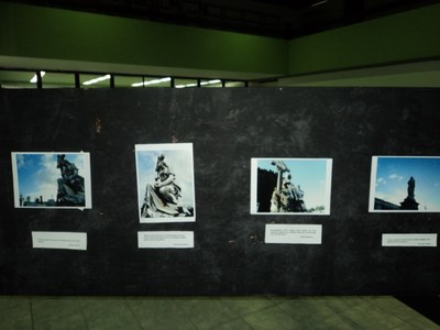 Fotografias do cemitério de Penedo são temas de exposição na Biblioteca