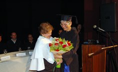 Homenagem à reitora Ana Dayse