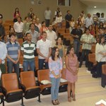 Posse de servidores marca reinauguração do auditório Nabuco Lopes