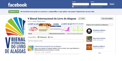 Bienal do livro de Alagoas  é destaque nas redes sociais