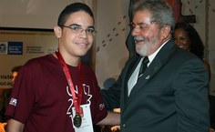 Maurício, alagoano que recebeu medalha do Presidente da República, Luiz Inácio Lula da Silva, em 2009