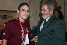 Maurício, alagoano que recebeu medalha do Presidente da República, Luiz Inácio Lula da Silva, em 2009