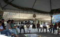 Professora Simone Leite falou sobre os tratamentos fitoterápicos durante roda de conversa