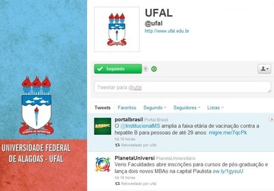 Ufal nas redes sociais