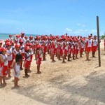 Alunos de Nutrição avaliam crianças do Projeto Golfinho