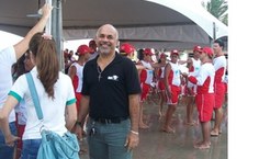 Professor Haroldo Ferreira coordena a coleta de dados