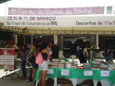 Feirão de Livros realizado em março de 2011