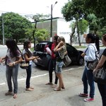 Novos alunos movimentam o campus em Maceió